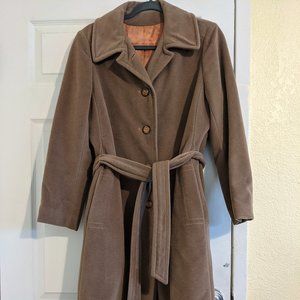 Lorendale by Bromleigh faux cashmere trench coat